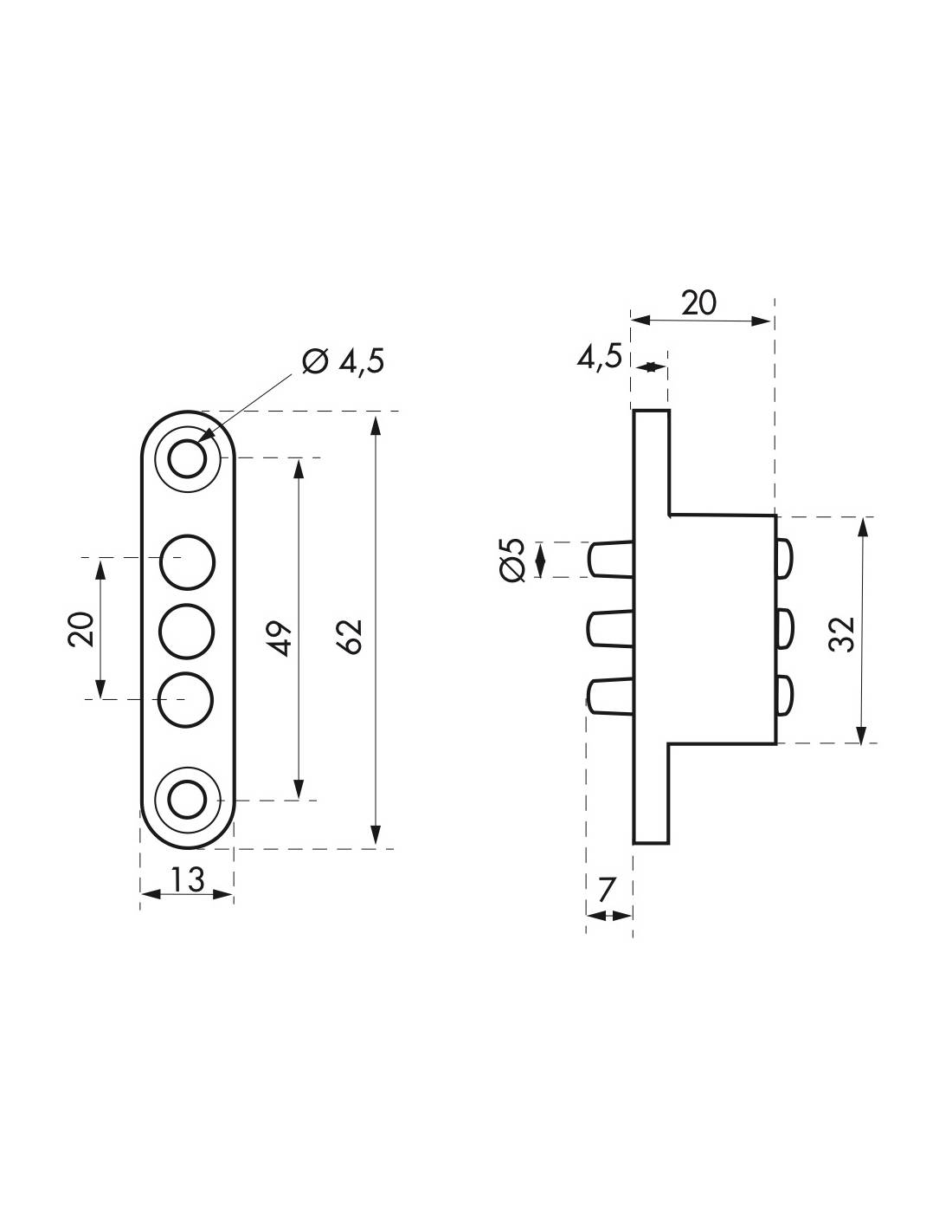 Trasmettitore di corrente a 3 contatti, 24 V AC/DC, 2 A – THIRARD-1