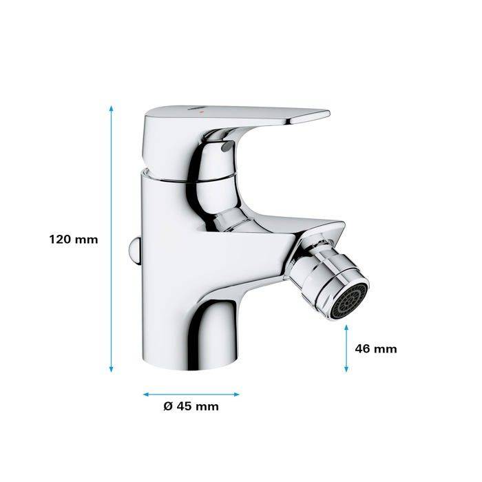 Rubinetto Monocomando Grohe 23770000 Bidet sanitario-2