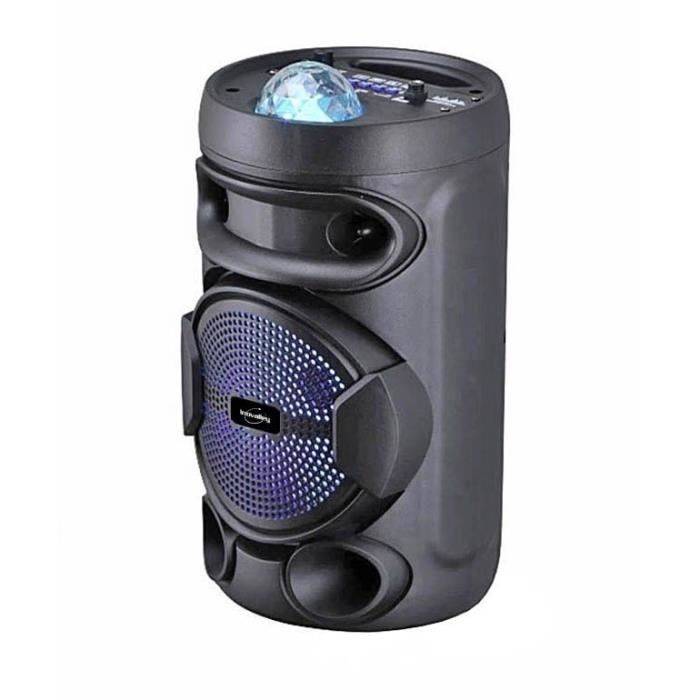 INOVALLEY KA02 BOWL - Altoparlante luminoso Bluetooth 400W - Funzione karaoke - Sfera caleidoscopio LED multicolore - Po-3