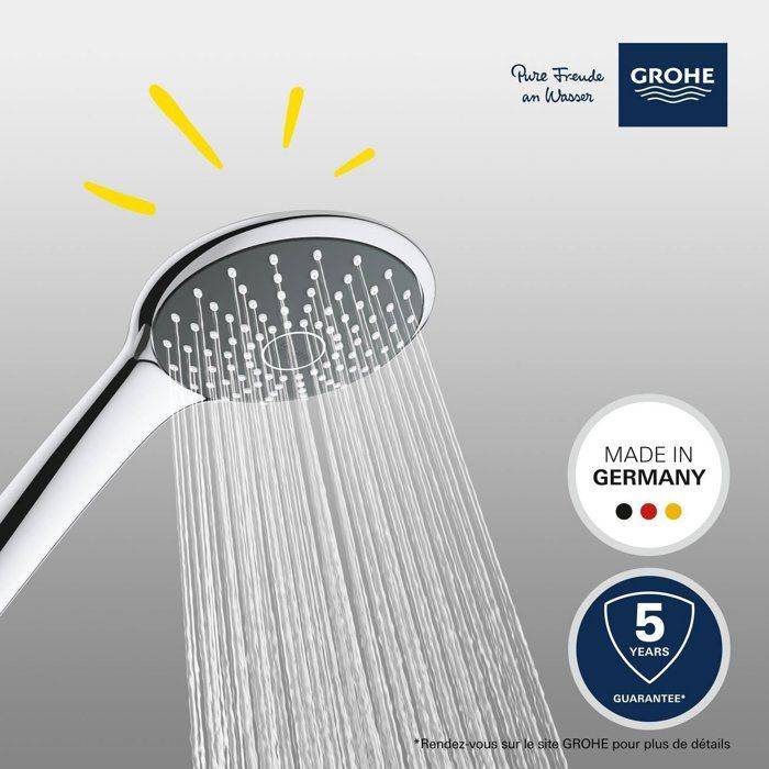 Soffione Grohe Vitulio Joy Plastica Cromato 1 Posizione-2