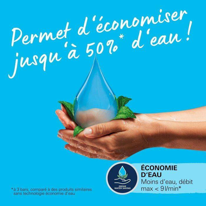 Soffione Grohe Vitulio Joy Plastica Cromato 1 Posizione-4