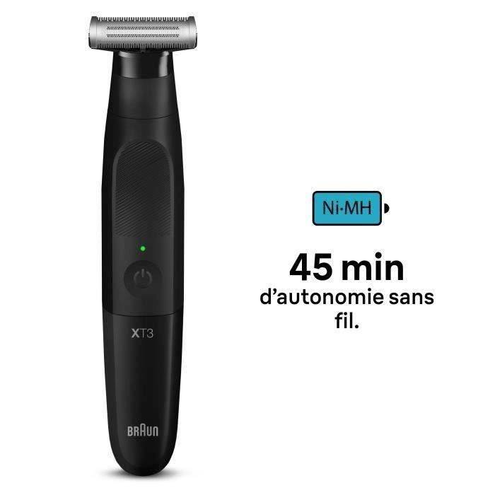 Braun xt3100 serie x rasoio barba 4d blade face nero-1