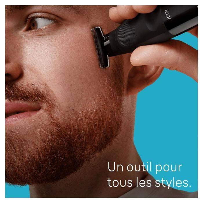 Braun xt3100 serie x rasoio barba 4d blade face nero-2