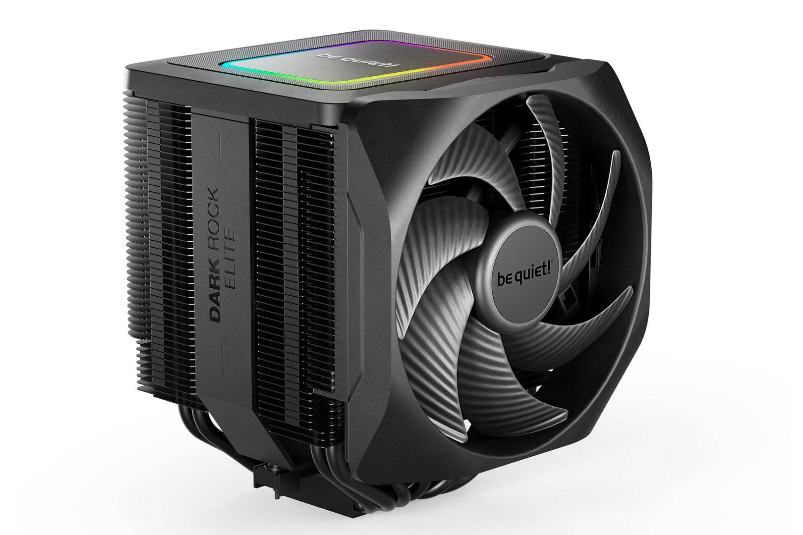 Be quiet! dark rock elitedissipatore cpu 7 tubi 2 ventole pwm silent wings da 135 mm nero-0