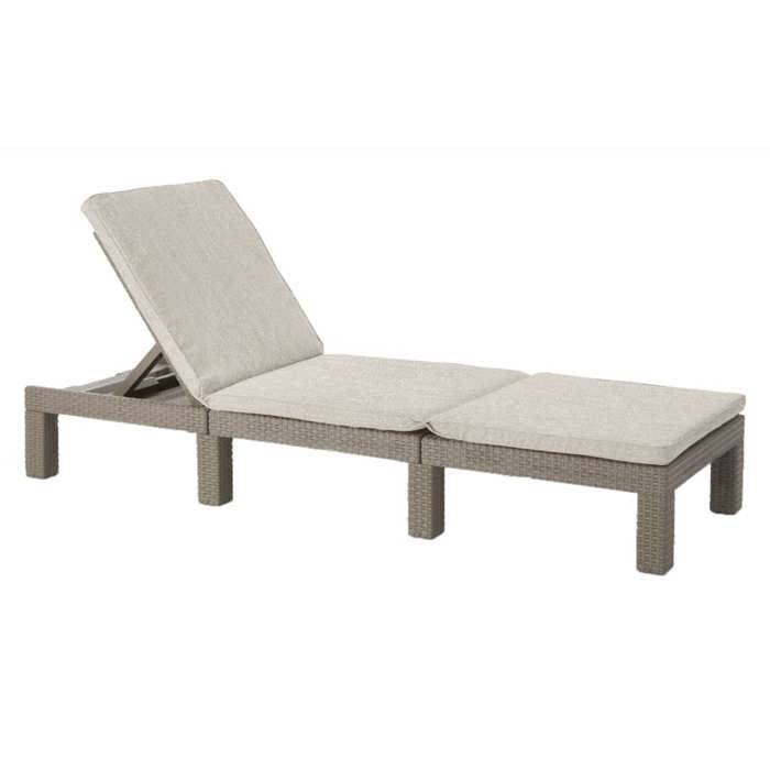 Lettino Allibert by KETER Daytona 195 x 65 x 25,5 cm Beige-1