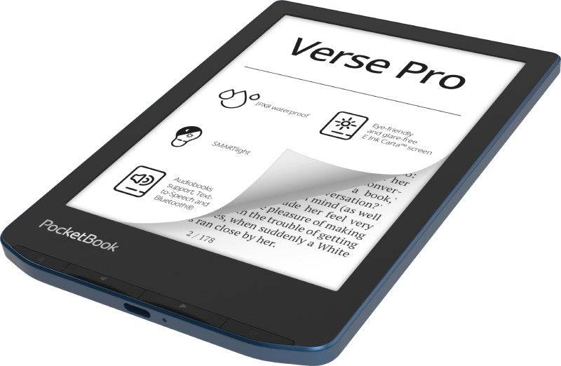 PocketBook Verse Pro - 15,2 cm (6") - E Ink Carta - 1072 x 1448 Pixel - ACSM - AZW - AZW3 - CBR - CBZ - CHM - DOC - DOCX-1