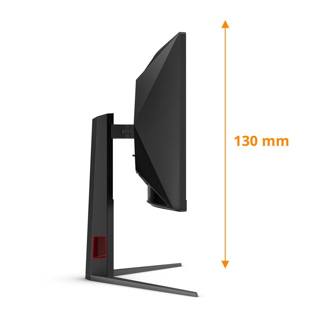 Aoc g4 cu34g4z monitor pc 86,4 cm (34\) 3440 x 1440 pixel wide quad hd led nero, rosso-2