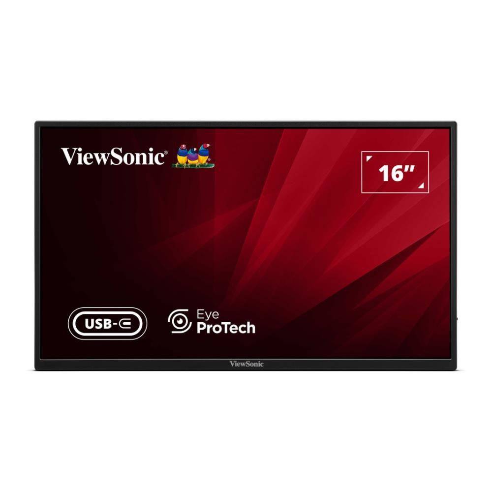 Viewsonic VA1650 Monitor PC 40,6 cm [16] 1920 x 1080 Pixel Full HD LED Nero (VA1650 15.6IN PORTABLE LED - MONITOR 1920 X-1