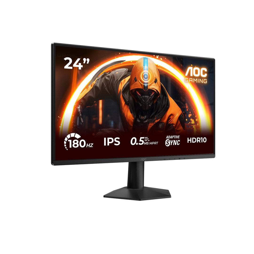 Aoc monitor gaming 23,8 led ips fhd 180hz 300 cdm, dp/hdmi-1