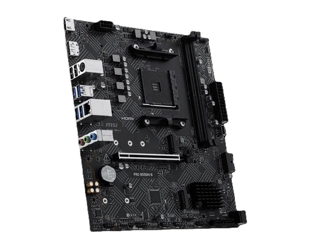 Msi mb b b550,am4,2ddr4,1pci-ex16,2m.2,4sata3,7usb 5g(6a+1c),6 usb 2.0,hd audio,gb lan-2