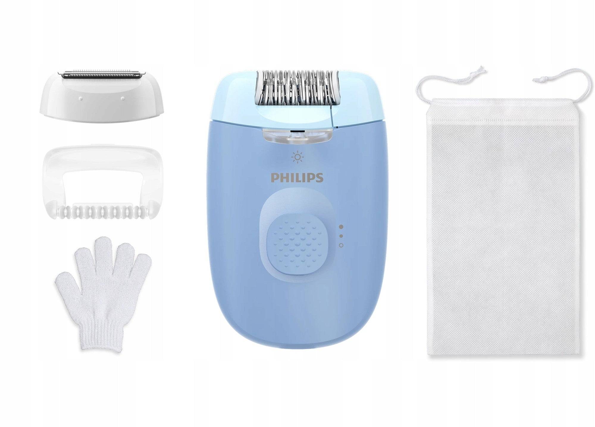 Philips 2000 series BRE247/00 epilatore Blu-0