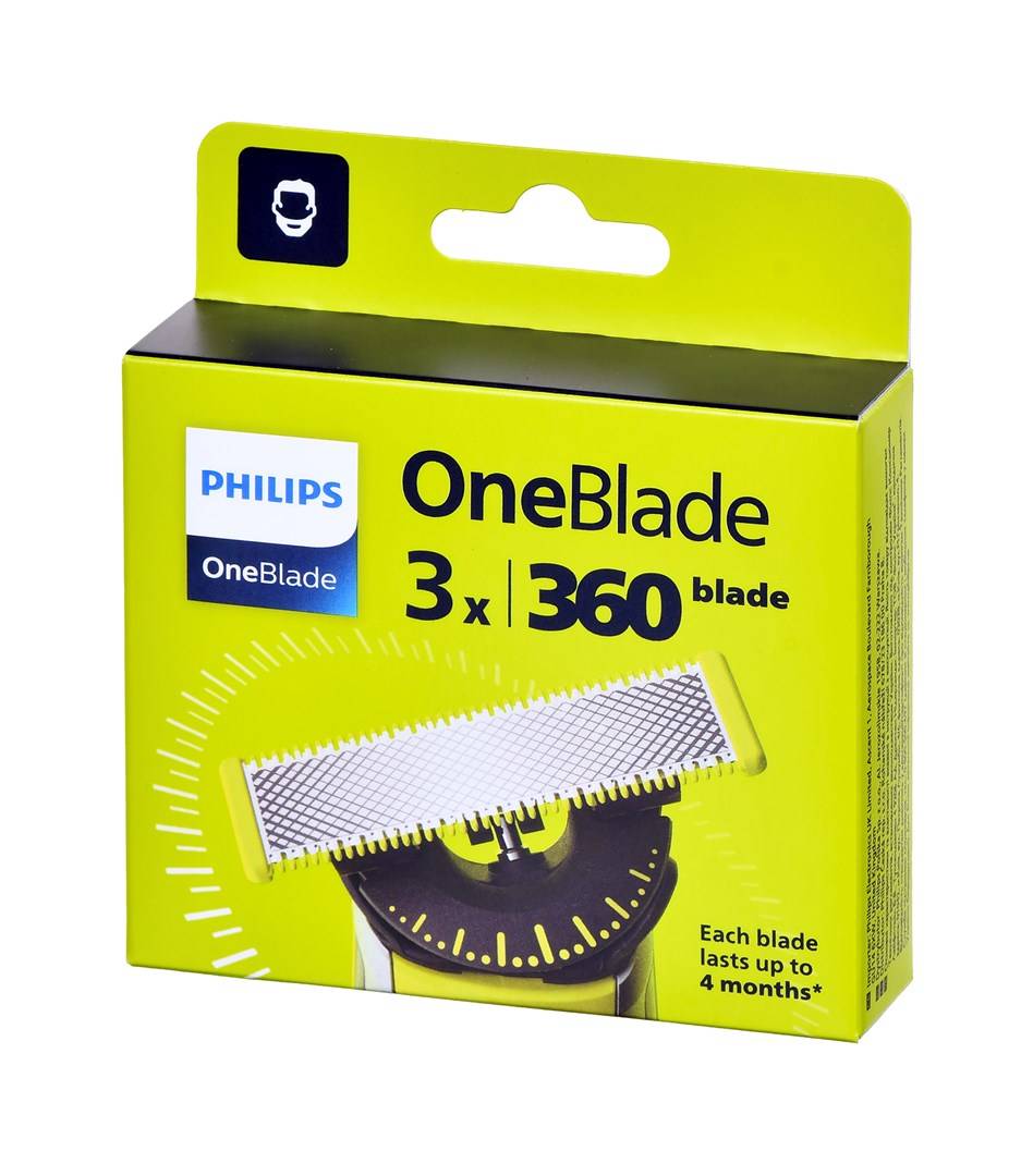 Philips QP430/50 LAME ONEBLADE LAME RICAMBIO QP430/50 3 PEZZI BLADE 360-1