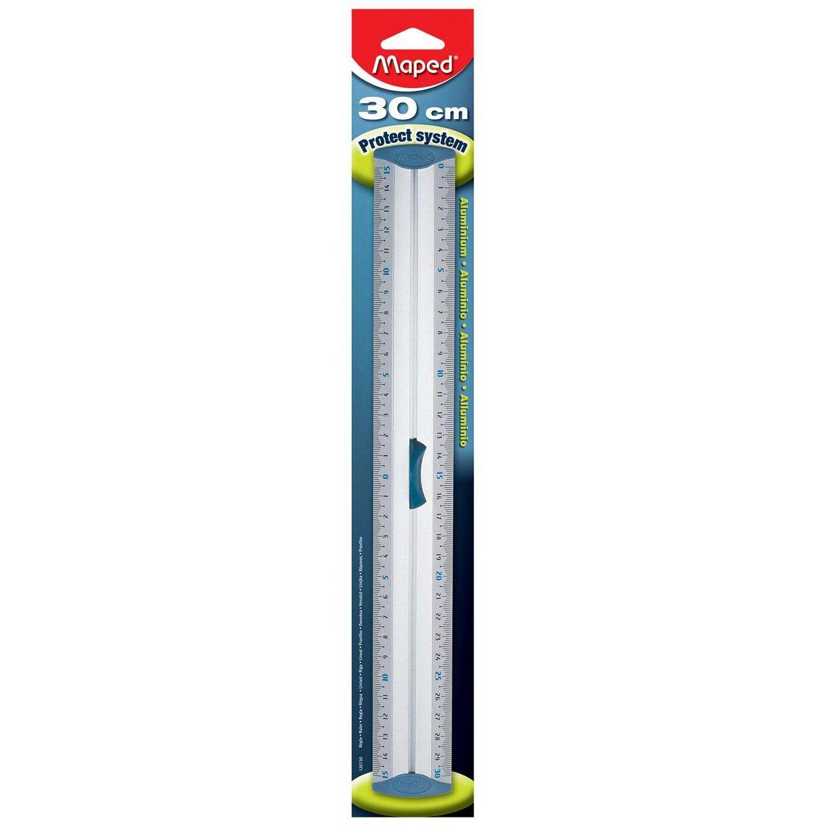 Maped 120130 righello 300 mm Alluminio-0