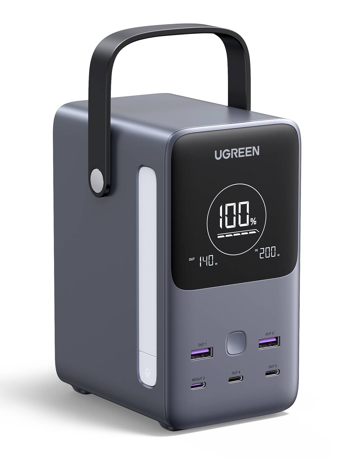 Ugreen Nexode Power Bank 48000 mAh Litio Grigio-1