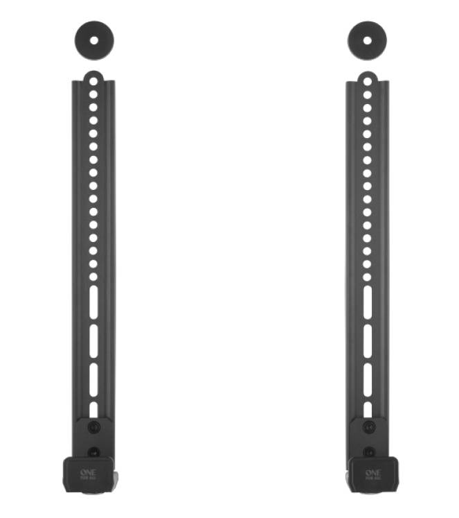 Supporto universale per soundbar nero-0