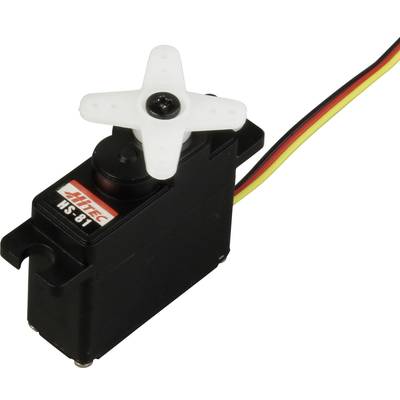 Hitec Midi Servo HS-81 Servo analogico Materiale trasmissione Plastica Sistema innesto JR