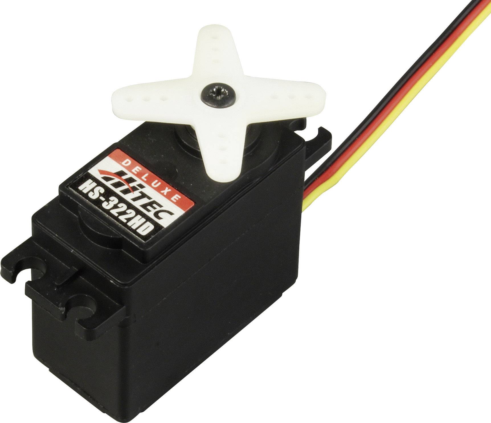 Hitec Standard Servo HS322HD Servo analogico Materiale trasmissione