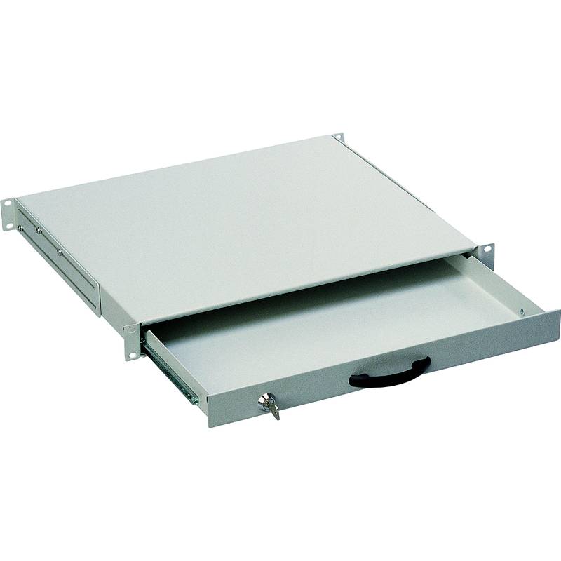 Digitus Cassetto per tastiera per armadi di rete e server (DIGITUS KEYBOARD DRAWER 1U - WHITE F NETWORK+SERVER CABINETS)-0