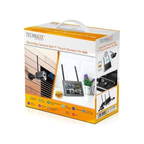 Technaxx TX 128 Capocorda Telecamera di sicurezza IP Esterno Scrivania Parete Nero-0