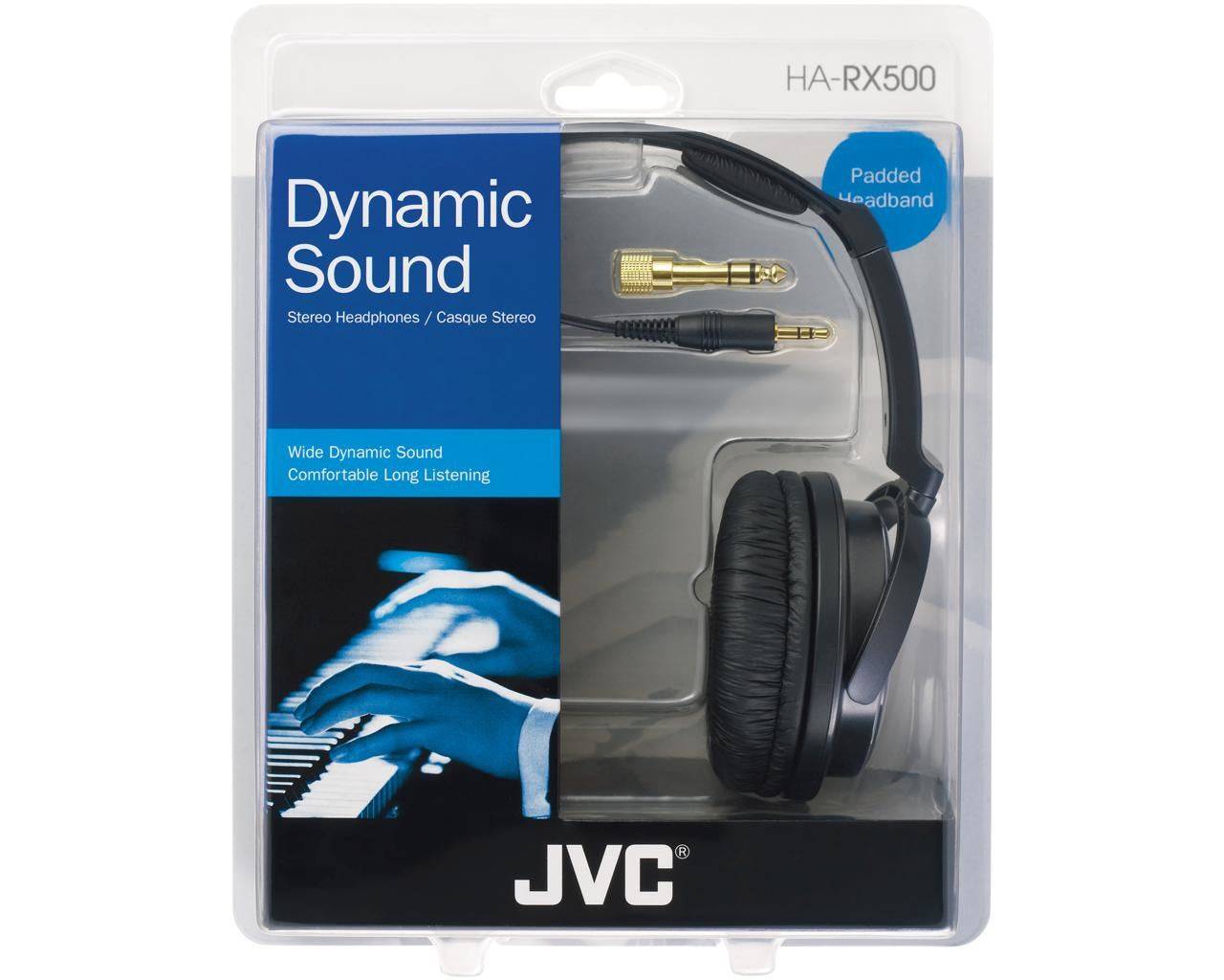 Jvc Cuffia Full Size Cavo da 3 5M Nero Bianco-4