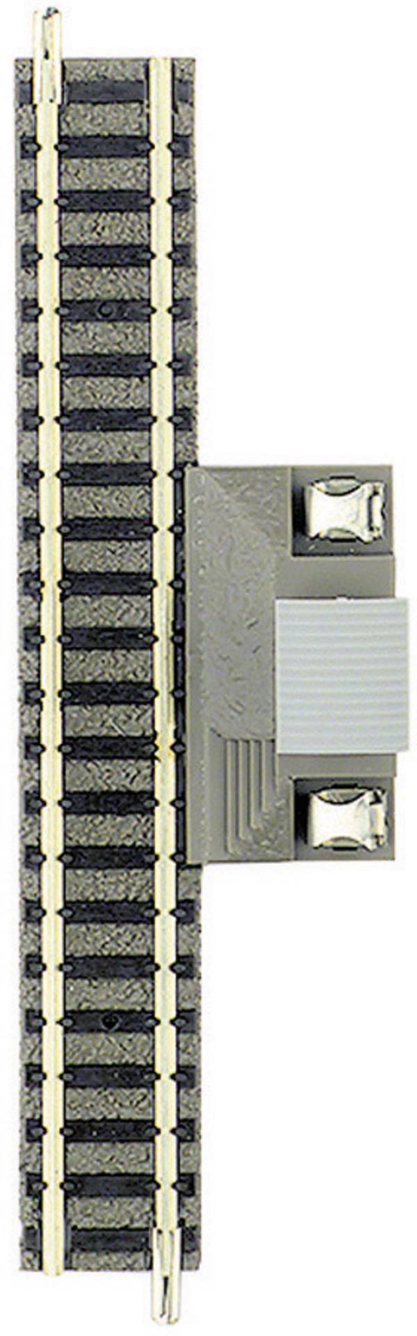 9108 N Fleischmann piccolo (con massicciata) Binario di raccordo, dritto 111 mm   1 pz.