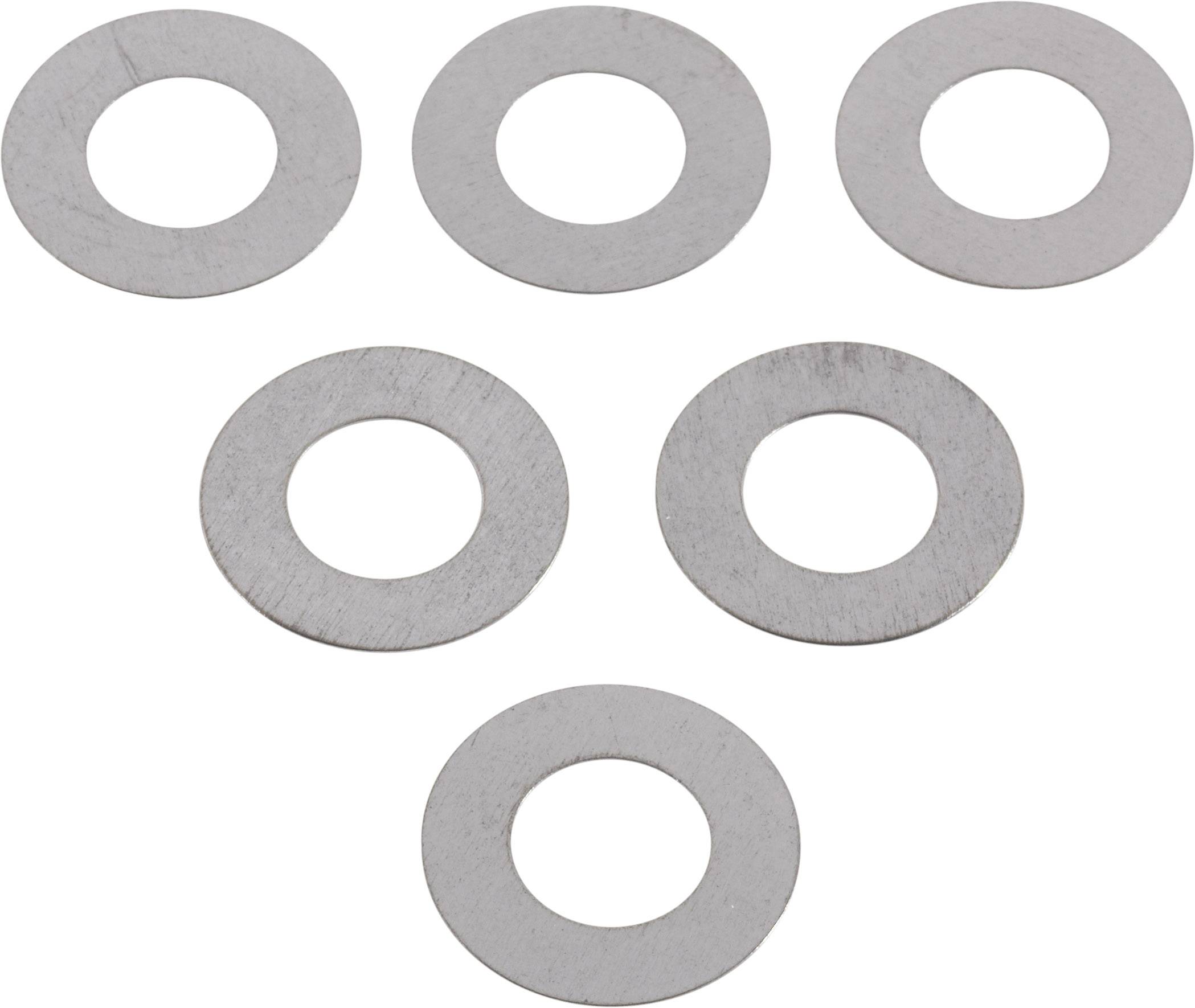 Perle Di Metallo Rondella 6x2 Mm Colore Acciaio Inox 100 Perle - Foto 6