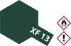 Vernice acrilica Tamiya 81313 Verde esercito Jap. opaco Codice colore: XF-13 Contenitore in vetro 23 ml