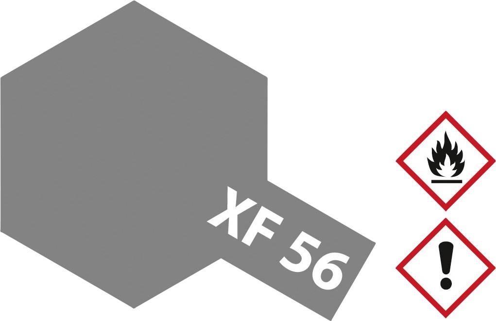 Esagono grigio con scritta 'XF 56'. Accanto due simboli di avvertimento: uno con fiamma, uno con punto esclamativo, che indicano pericolo.