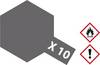 Vernice acrilica Tamiya 81010 Canna di fucile lucido Codice colore: X-10 Contenitore in vetro 23 ml