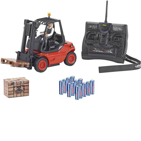 Trattori e mezzi da cantiere RC - Carrello elevatore Linde H 40 D Modellino per principianti Carson Modellsport 1:14 Veicolo - Trattori e mezzi da cantiere RC - Carrello elevatore Linde H 40 D Modellino per principianti Carson Modellsport 1:14 Veicolo -