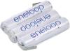 Pacco batteria 3x Ministilo (AAA) Panasonic eneloop Reihe F1x3 linguette a saldare a Z NiMH 3.6 V 750 mAh