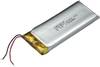 Batteria ricaricabile speciale Prismatica con cavo LiPo Renata ICP50123PS-03 3.7 V 130 mAh