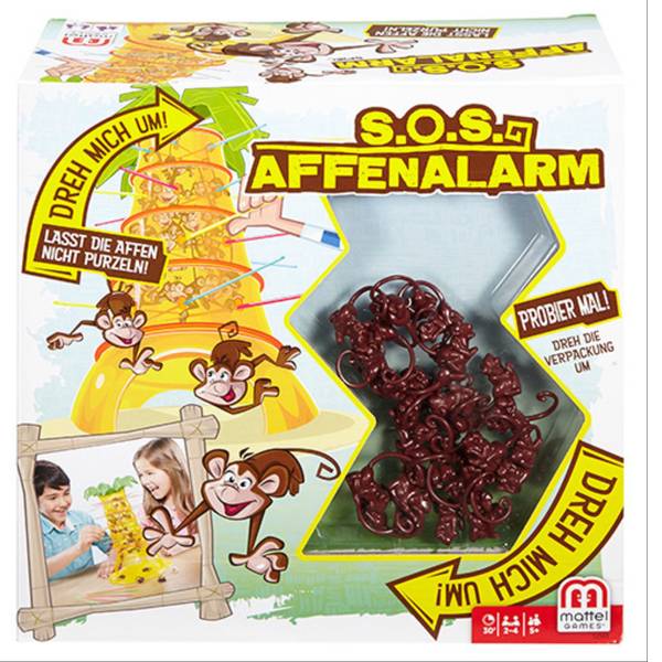 Giochi per bambini - Mattel SOS Affenalarm 52563 - Giochi per bambini - Mattel SOS Affenalarm 52563 -
