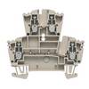 Weidmüller 1021500000-100 Morsetto passante componibile A vite Beige scuro 100 pz.