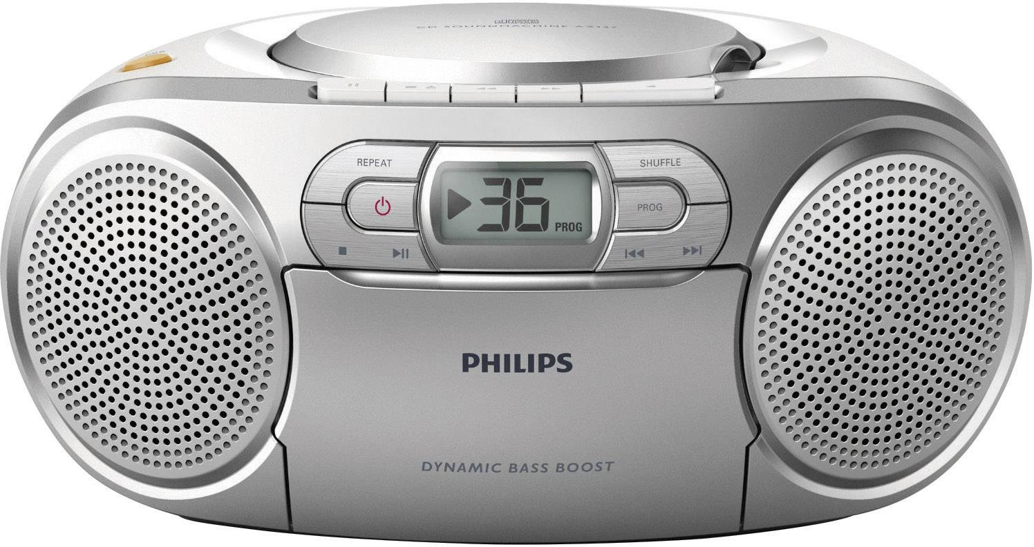 Radio CD Philips AZ127/12 FM 2W-1