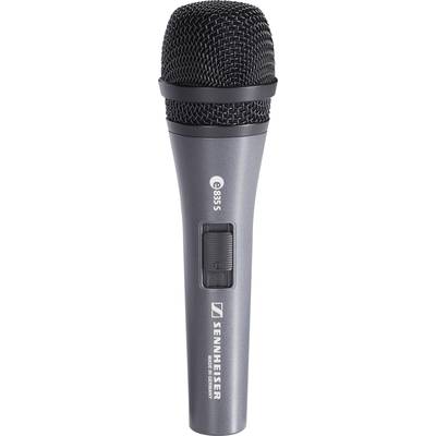 Sennheiser E 835 S a gelato Microfono per cantanti Tipo di trasmissione (dettaglio):Cablato incl. morsetto