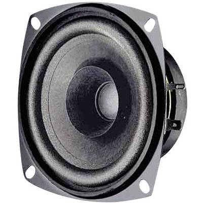 Altoparlanti con involucro nero e design conico, adatti per applicazioni audio.