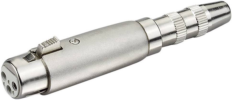 Paccs Audio Adattatore [1x Presa XLR - 1x Presa jack da 6.3 mm] Argento
