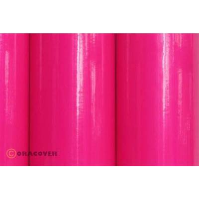Oracover 54-025-010 Pellicola per plotter Easyplot (L x L) 10 m x 38 cm Rosa (fluorescente)