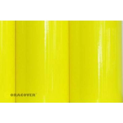 Oracover 54-031-010 Pellicola per plotter Easyplot (L x L) 10 m x 38 cm Giallo (fluorescente)