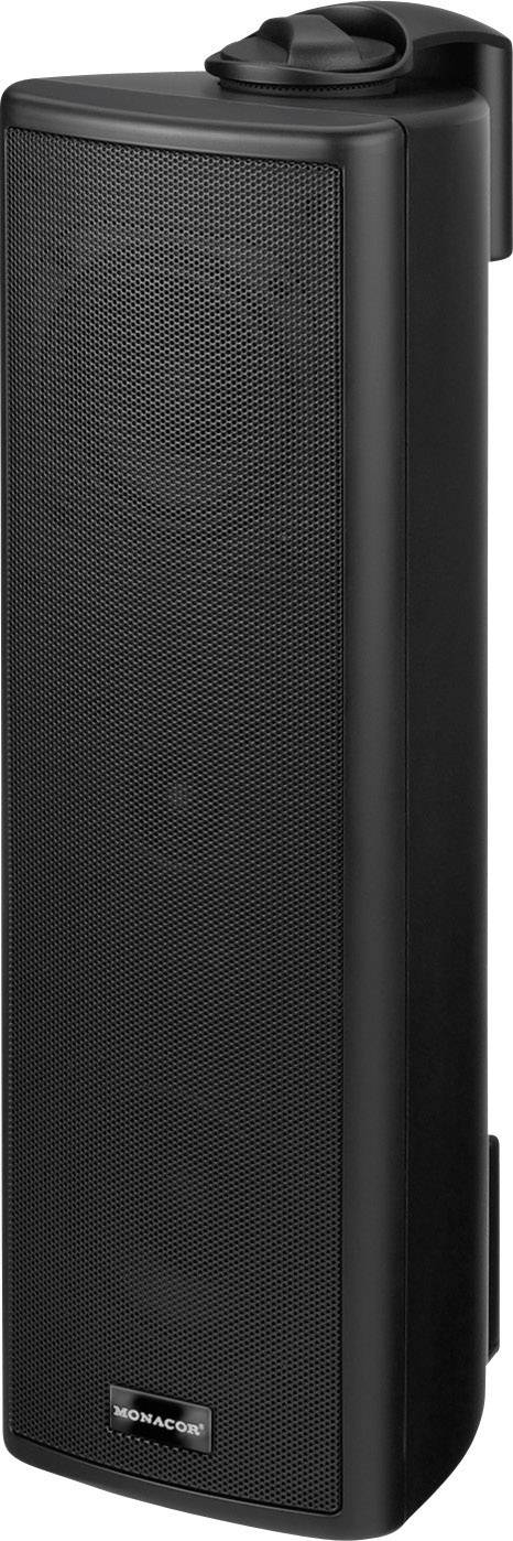 Monacor ETS-515TW/SW Colonna sonora PA 15 W Nero 1 pz.