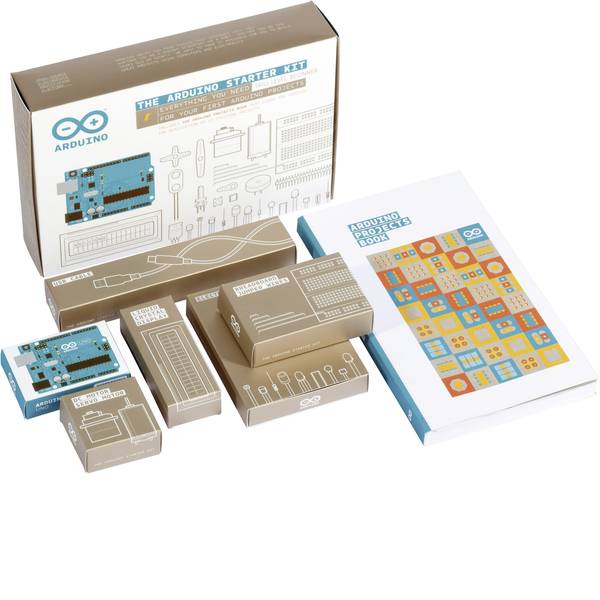 Kit e schede microcontroller MCU - Starter Kit Arduino AG UNO Starter Kit (English) in Inglese - Kit e schede microcontroller MCU - Starter Kit Arduino AG UNO Starter Kit (English) in Inglese -