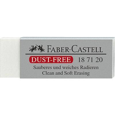 Faber-Castell Dust-free 187120 Gomma per cancellare Bianco