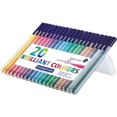 Staedtler Triplus color (Fiberpen Triplus Color 10mm ass 20)-7