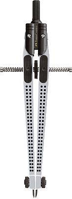 Compasso Balaustrone Grip Faber Castell - 174472 (Argento)-0