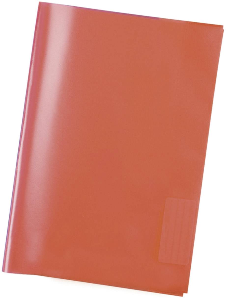 HERMA Heftschoner PP A5 transparent/rot - Rot - Transparent - Polypropylen (PP) - Mann/Frau - 148 mm - 210 mm - 1 Stück(-0