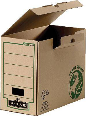 Scatole archivio Bankers Box per documenti sfusi 6" x 12,5" x 10"