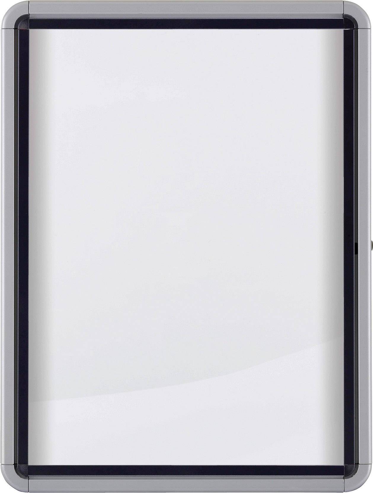 Nobo Bacheca per esterni-fondo magnetico 6xA4 (Nobo 1902578 Premium Plus External Glazed Case Magnetic 6 x A4)-0