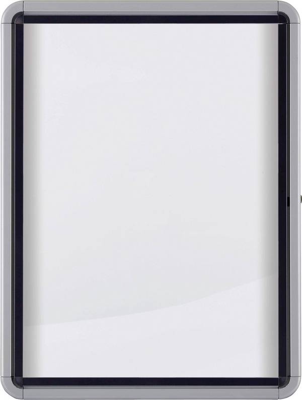 Nobo Bacheca per interni-fondo magnetico 6xA4 anta a battente (Nobo 1902558 Premium Plus Internal Glazed Case Magnetic 6