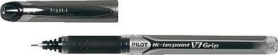 Penna Roller Hi-Techpoint V7 Grip Pilot - 0,7 mm - 006735 (Nero)-0